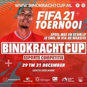 voorkant vande flyer van de Bindkrachtcup